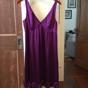 Rebecca Taylor Silk Dress with Tulip Detail